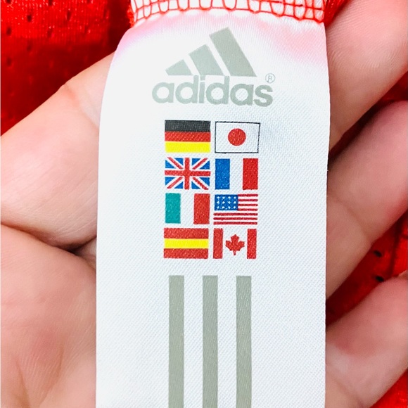 Adidas Wisconsin Badgers Youth XL(18/20) Red Football Jersey #7 Minor Read - Picture 6 of 9